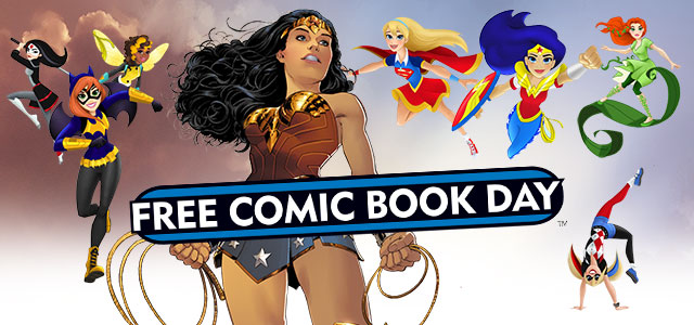 Tomorrow is DC Comics’ Free Comic Book Day!